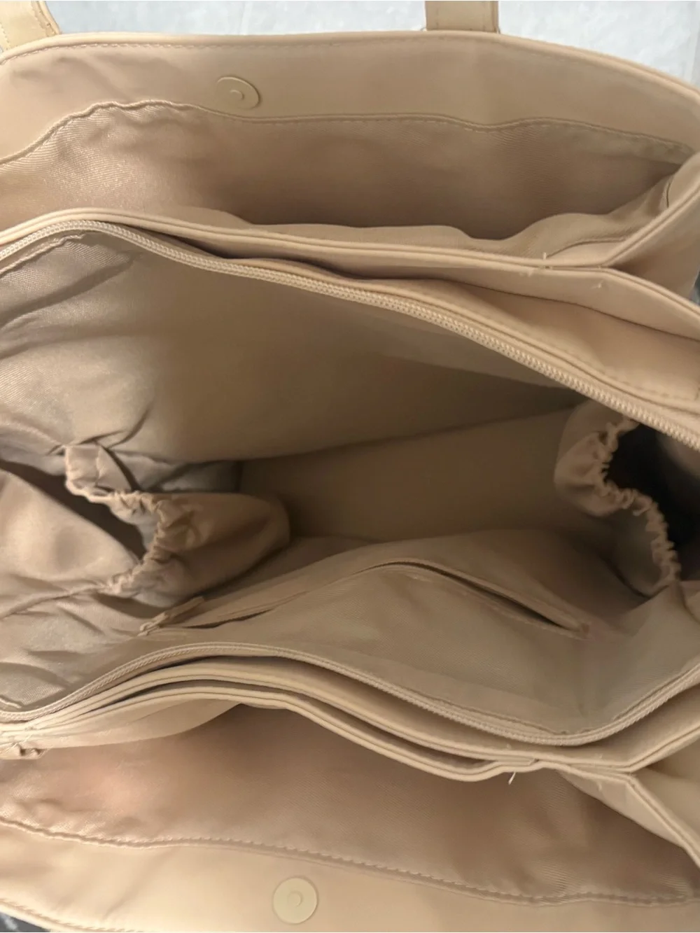 BEIS Commuter Beige Tote Bag